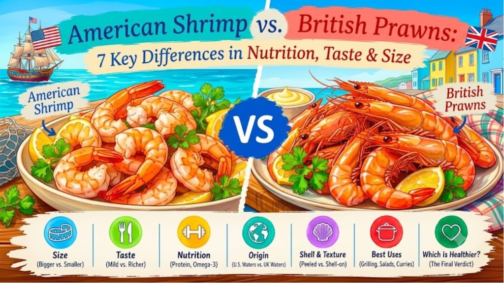 American Shrimp vs. British Prawns: 7 Major Differences in Taste, Size, and Nutrition