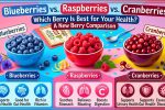 Blueberries vs. Raspberries vs. Cranberries: Health Benefits and Nutritional Differences