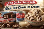 Little Debbie Swiss Roll Ice Cream: Easy 4-Ingredient No-Churn Recipe