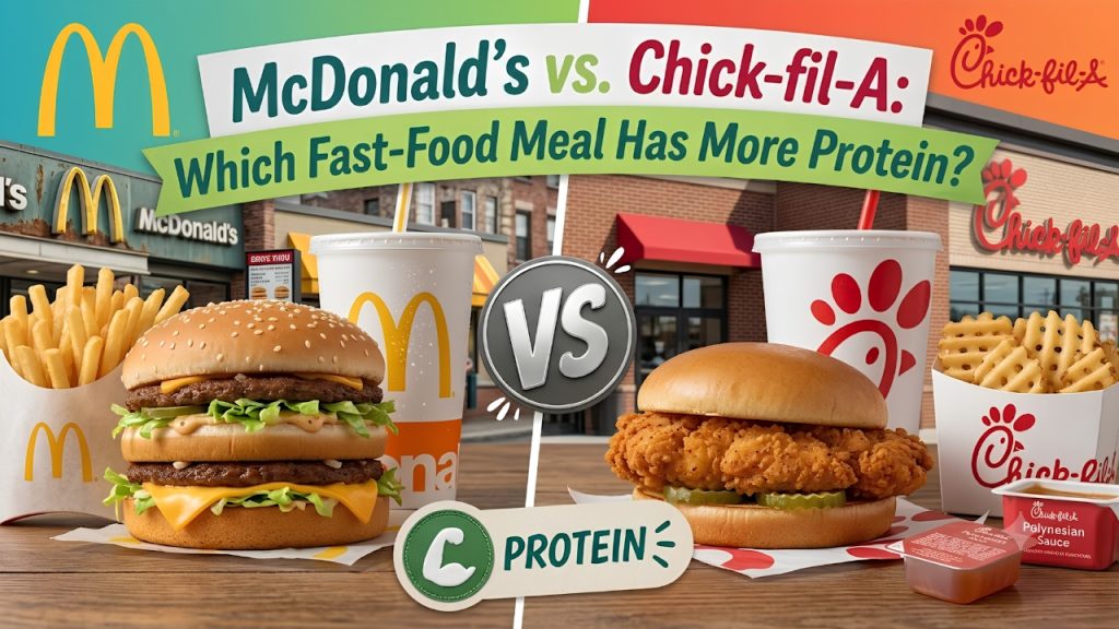 McDonald’s vs. Chick-fil-A: Protein, Calories, and Nutrition Compared