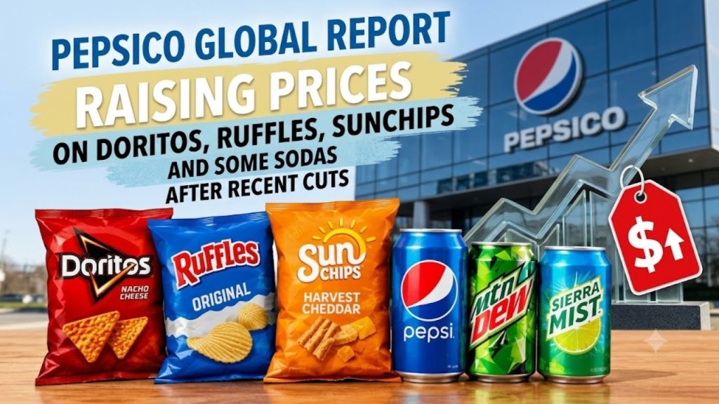 PepsiCo Raises Snack Prices Again: Why Doritos, Ruffles & SunChips Cost More in 2026